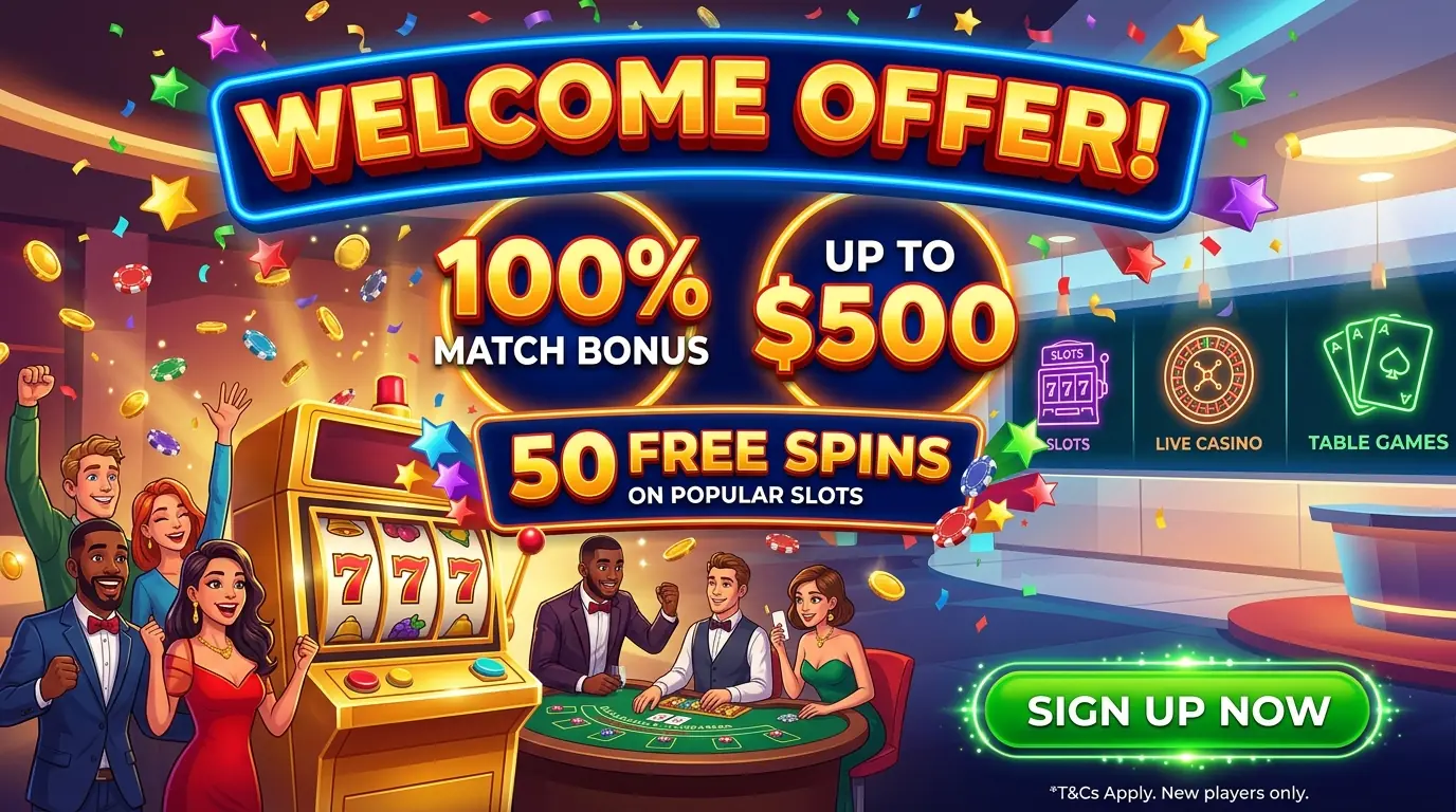 Welcome Offer Wild sultan casino
