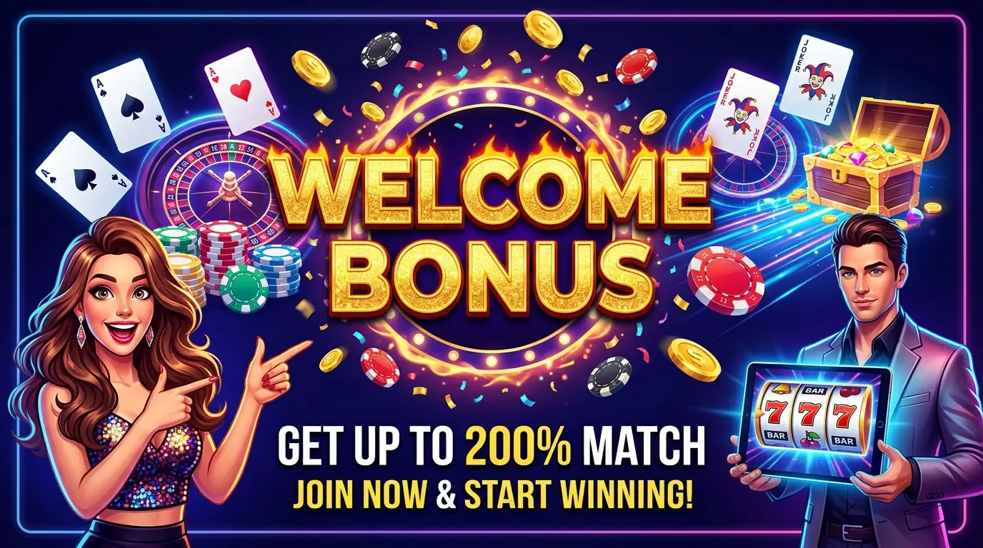 Welcome Bonus Wild sultan casino